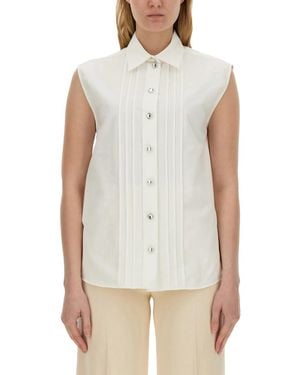 Moschino Poplin Shirt - White