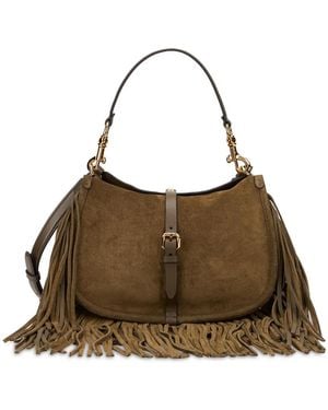 Etro Fringe Shoulder Bag - Brown