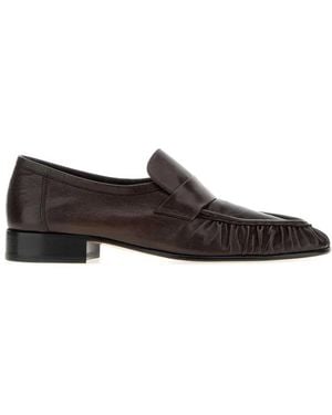The Row Soft Loafer - Brown
