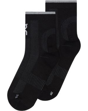 On Shoes Performance Run Sock Mid - Black