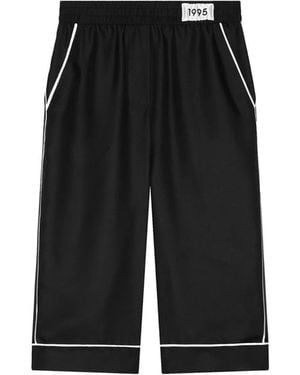 Dolce & Gabbana Dolce & Gabbana Wide Pants - Black