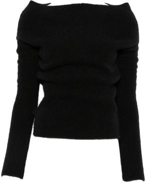 Rick Owens Turtleneck Jumper - Black