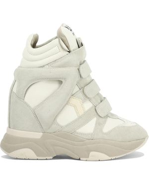 Isabel Marant "Balskee" High Top Trainers - White