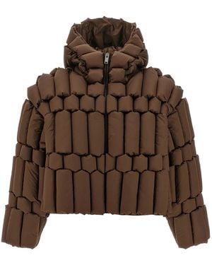 RAXXY 3D Down Jacket - Brown
