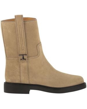 Tod's Suede Ankle Boot - Brown