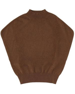 Circus Hotel Cashmere Jumper - Brown