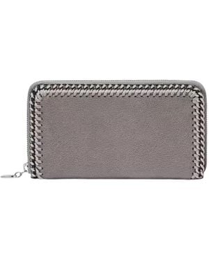 Stella McCartney Shaggy Deer Falabella Wallet - Grey