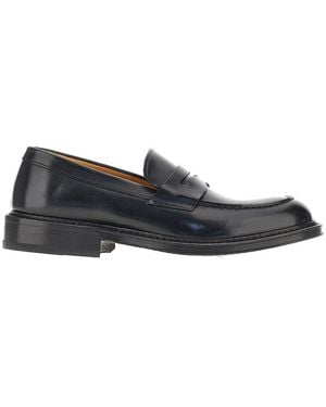 JUAN LACARCEL BY CALCE Leather Loafers - Black
