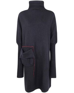 Y's Yohji Yamamoto Knit Poc - Blue