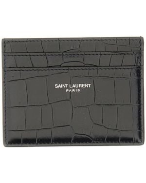 Saint Laurent Portacarte - Black