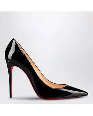 Christian Louboutin Patent Leather Décollette - Black
