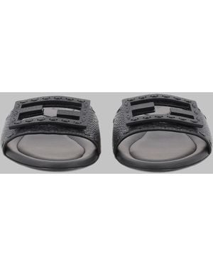 Fendi Slide "Baguette" - Gray