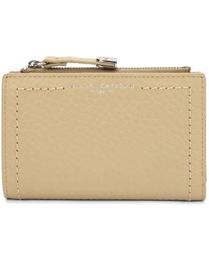 Gianni Chiarini Leather Wallet With Zip - Natural
