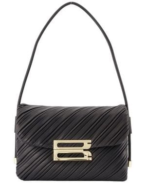 Victoria Beckham Soft Dorian Shoulder Bag - Black