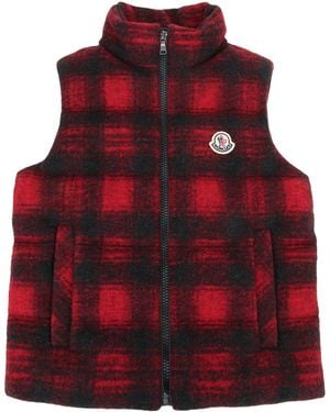 Moncler Jr Laotari Vest - Red