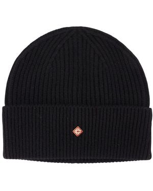CASABLANCA Classic Beanie - Black
