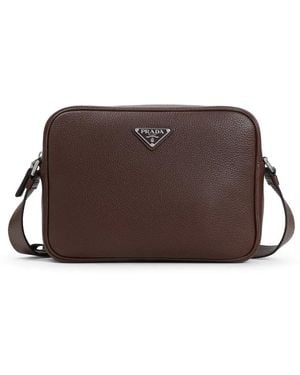 Prada Cross Body Bag - Brown