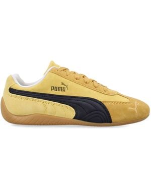 PUMA Speedcat Suede Sneakers - Yellow