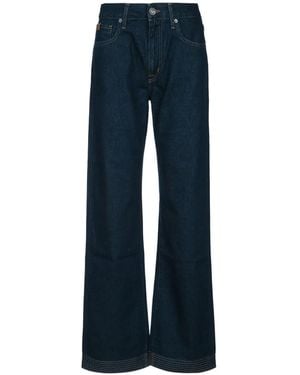 Jacob Cohen Pant 5Pkt Relaxedwaist&Leg Hailey -Rinse - Blue