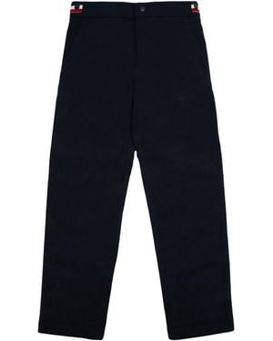 Moncler Jr Trousers - Blue