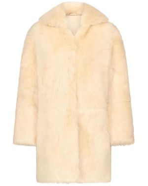 Loulou de Saison "Ruben" Fur Coat - Natural