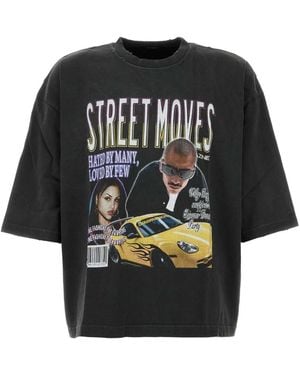 Willy Chavarria Street Moves Buffalo Tee - Black