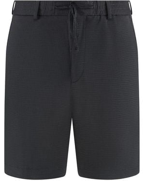 BOSS Techno Fabric Bermuda-Shorts - Gray