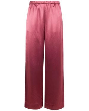By Malene Birger "Cabello" Wide Leg Pants - Red