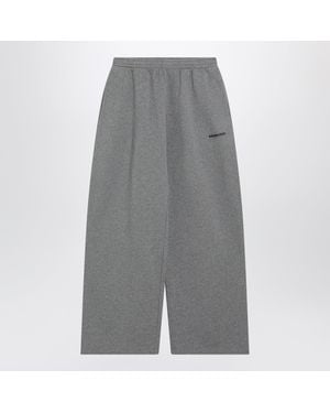 Balenciaga Oversized Cotton Jogging Pants - Gray