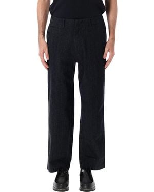 Nanamica Wide Denim Pant - Black