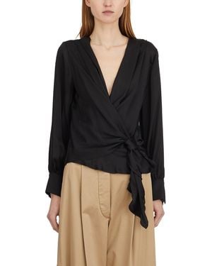 Collection Privée Viscose Blouse - Black