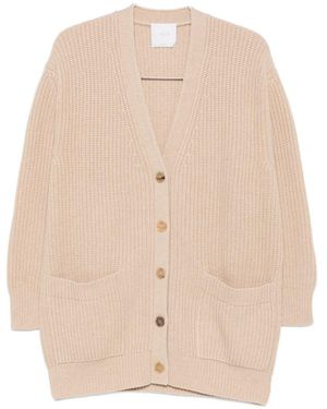 Malo Light Sand Cashmere Sweater - Natural