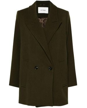 IVY & OAK Jenna Oversized Trench Jacket - Green