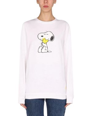 Moa Concept Moaconcept "Snoopy" Sweatshirt - White
