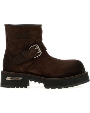 Balenciaga Venom Mini Bootie - Brown