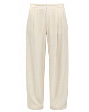DARKPARK Virgin Wool Cashmere Pants - Natural