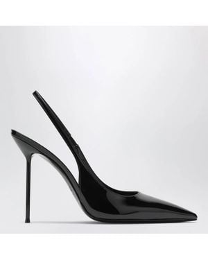 Paris Texas Lidia Slingback Pumps - Black