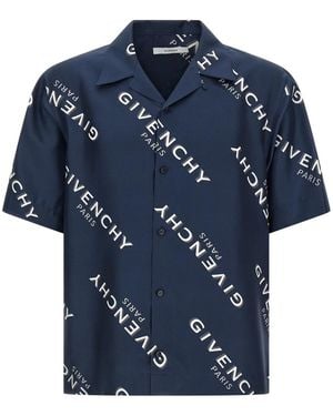 Givenchy Shadow' Shirt - Blue