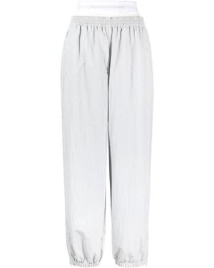 Alexander Wang Sports Pants With Integrated Underwear - White