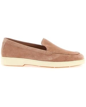 Santoni 'Yaltamoc' Loafers - Brown