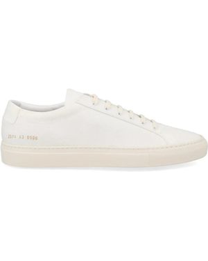 Common Projects Cotton Sneakers - White