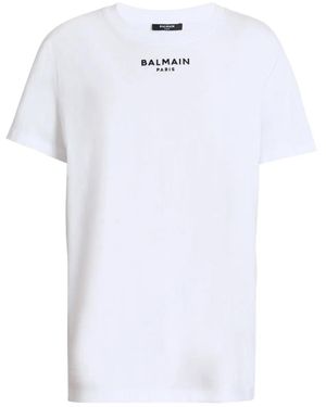 Balmain Cotton T-Shirt - White