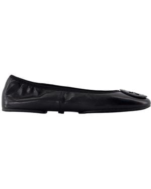 Tory Burch Reva Travel Ballet - Black