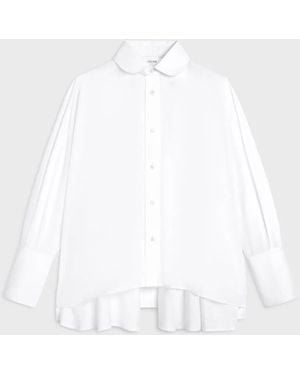 Celine Oversized Shirt - White