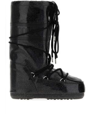 Moon Boot Rubber Icon Boots - Black