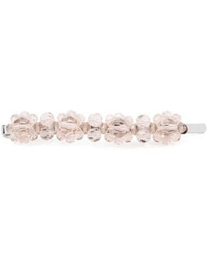 Simone Rocha Flower Hair Clip - White