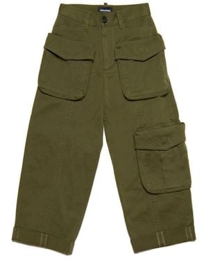 DSquared² Cargo Trousers - Green