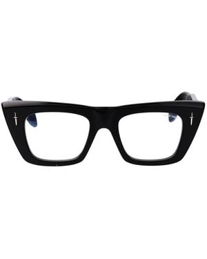 Cutler and Gross Acetate Optical Glasses - Black