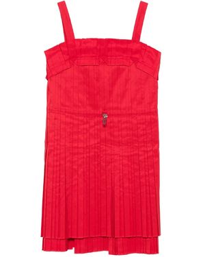 Fendi Pleated Layered Dress