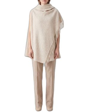 Fabiana Filippi Wool Polyamide Jacket - Natural